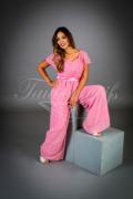 Brautjungfernkleid TWSP01 - Brautjungfernkleid Jumpsuit Hosenanzug Chiffon Schnürung Kurzarm 1