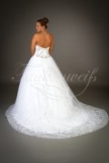 Brautkleid TW0034B - Prinzessin Strass Glitzer Tüll Spitze Schleppe voluminös 3