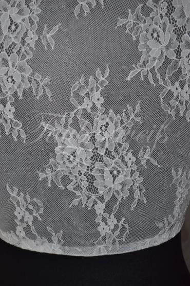 Braut-Bolero J0001 - Braut-Bolero aus Spitze mit Kurzarm 4