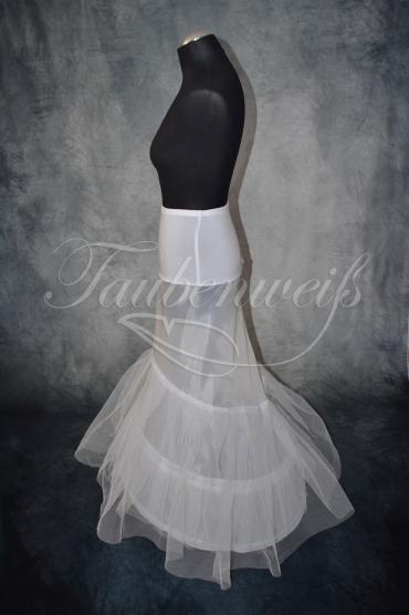 Reifrock R0002 - Reifrock Petticoat zwei Reifen elastischer Bund für schmale A-Linie 2