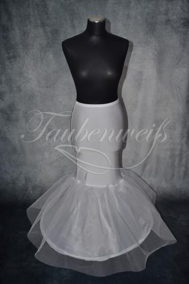 Reifrock R0003 - Reifrock Petticoat ein Reifen elastischer Bund Mermaid Meerjungfrau